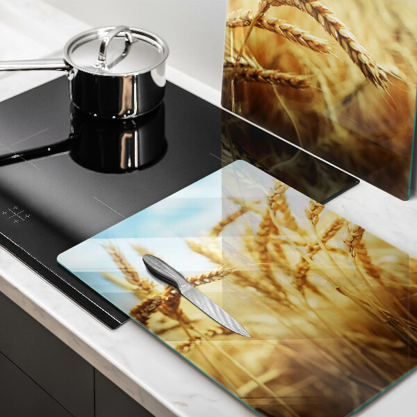 Induction hob cover Cereals in the field