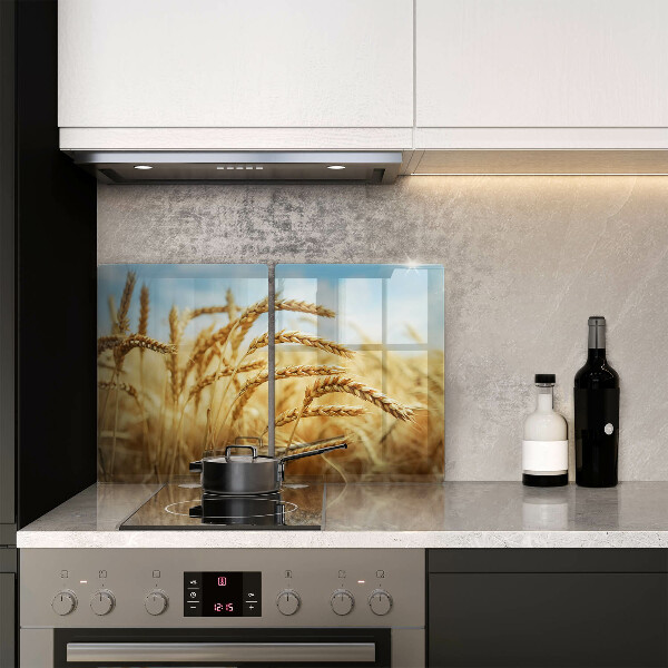 Induction hob cover Cereals in the field