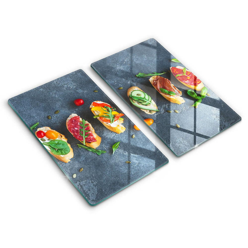 Induction hob cover Colorful Sandwiches