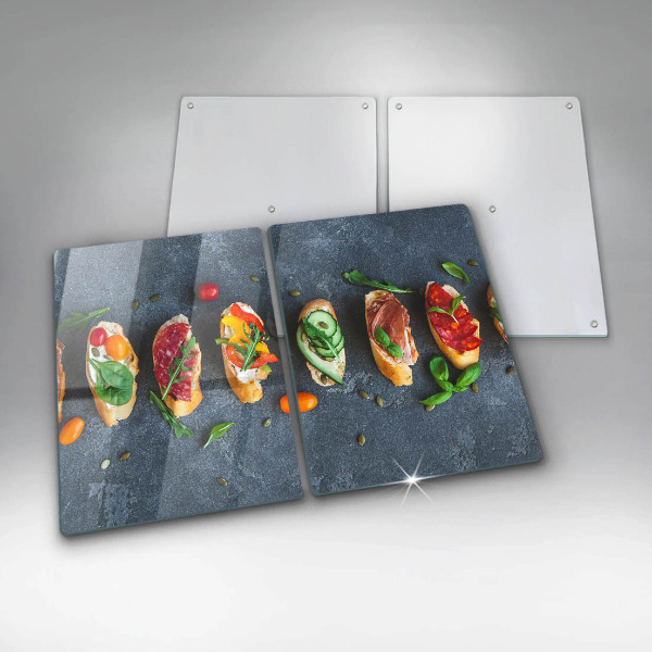 Induction hob cover Colorful Sandwiches