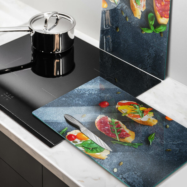 Induction hob cover Colorful Sandwiches