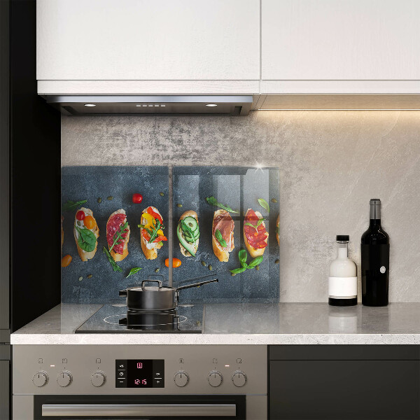 Induction hob cover Colorful Sandwiches