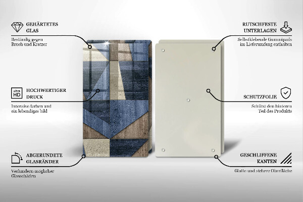 Work surface savers Geometric abstraction