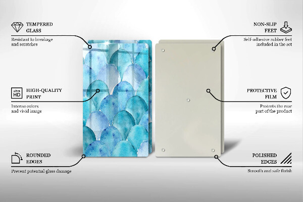 Work surface savers Watercolor scales