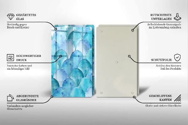 Work surface savers Watercolor scales