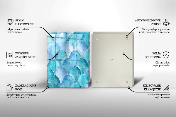 Work surface savers Watercolor scales