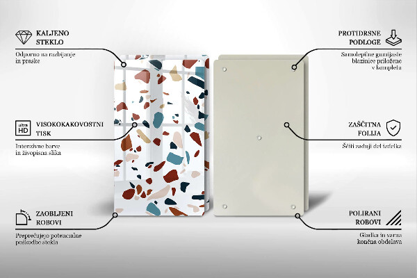 Work surface savers Decorative stone