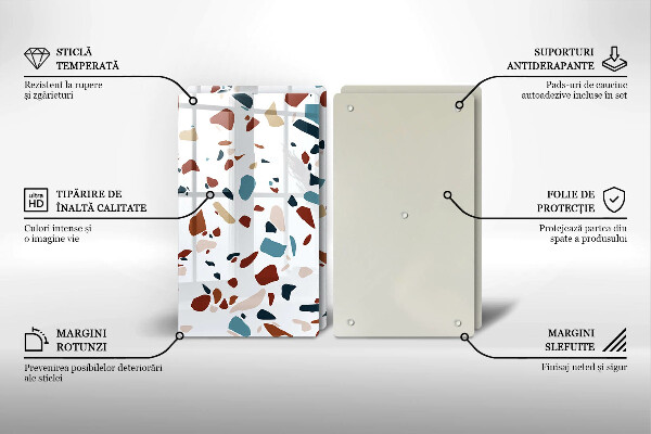 Work surface savers Decorative stone