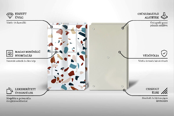 Work surface savers Decorative stone