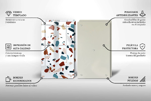 Work surface savers Decorative stone