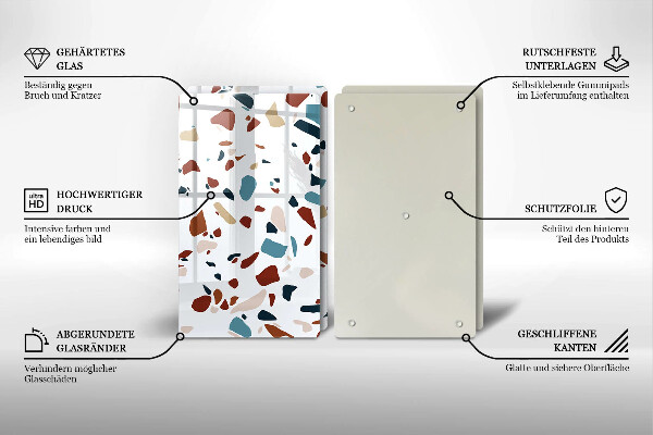 Work surface savers Decorative stone