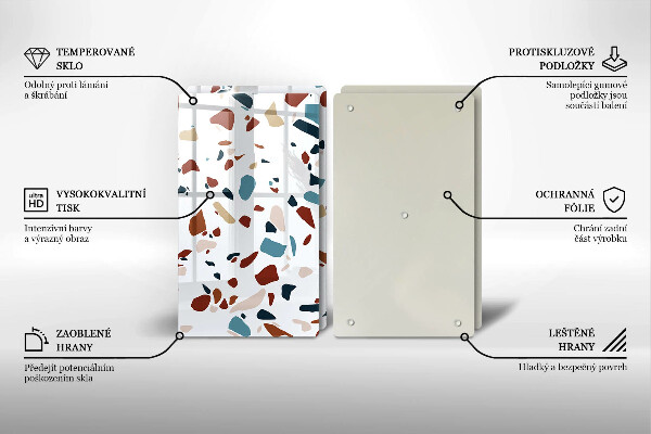 Work surface savers Decorative stone