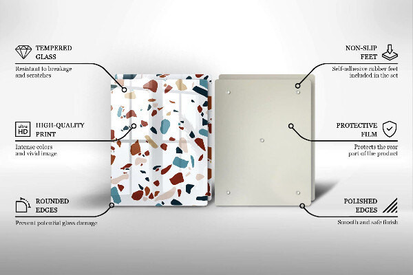 Work surface savers Decorative stone