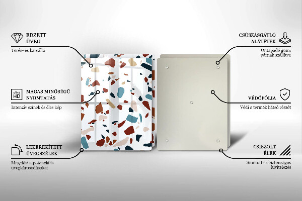 Work surface savers Decorative stone