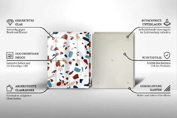 Work surface savers Decorative stone