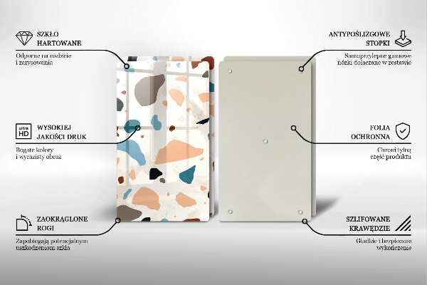 Work surface savers Decorative stone stone