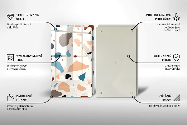 Work surface savers Decorative stone stone