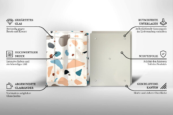 Work surface savers Decorative stone stone