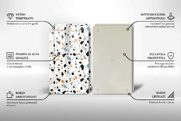 Work surface savers Decorative stone stone