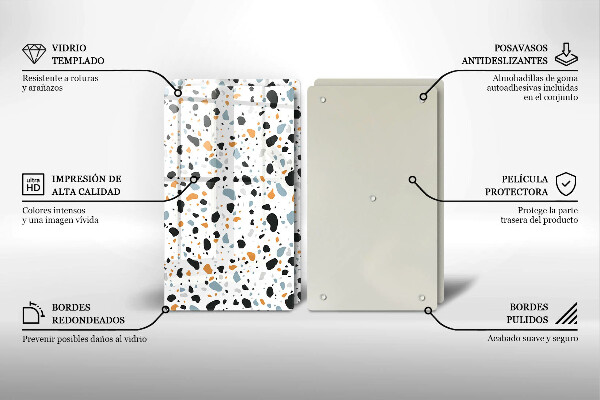 Work surface savers Decorative stone stone