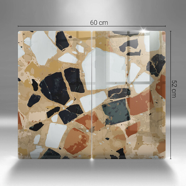 Kitchen worktop saver Decorative stones