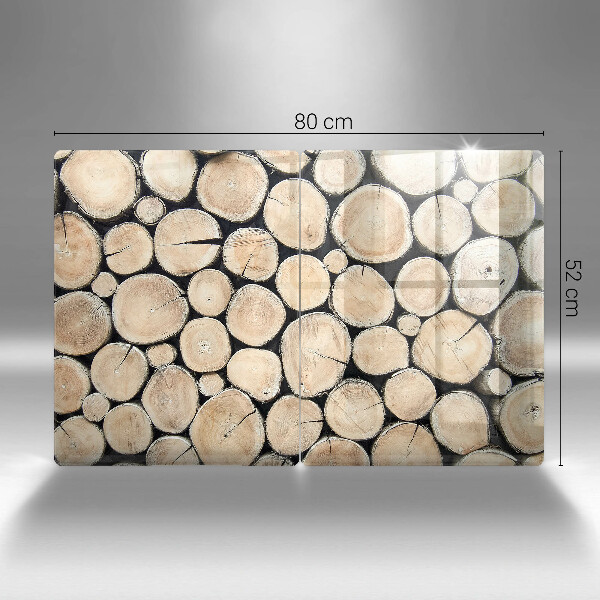 Kitchen worktop protector Wood trunks of the tree