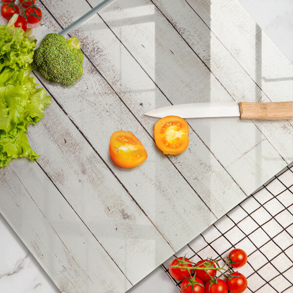 Induction hob cover Old wood boards