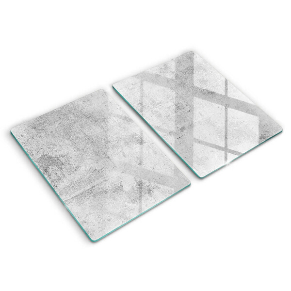 Induction hob cover Concrete texture