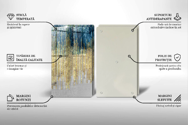 Induction hob cover Designer abstraction