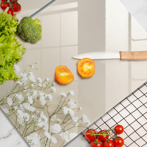 Induction hob cover Boho flowers