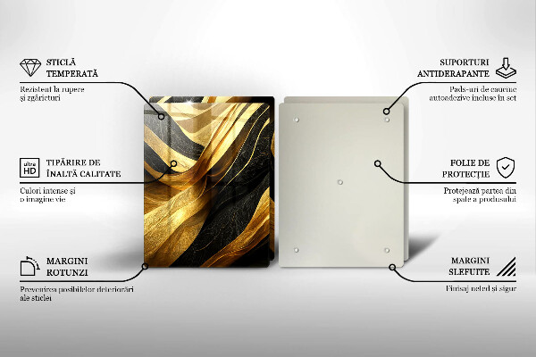 Induction hob cover Elegant abstraction