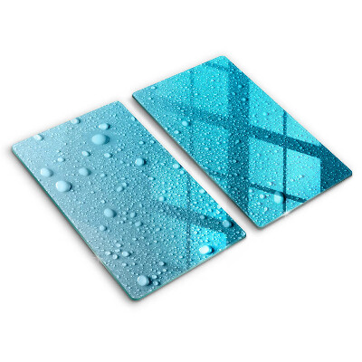 Induction hob cover Drops of water