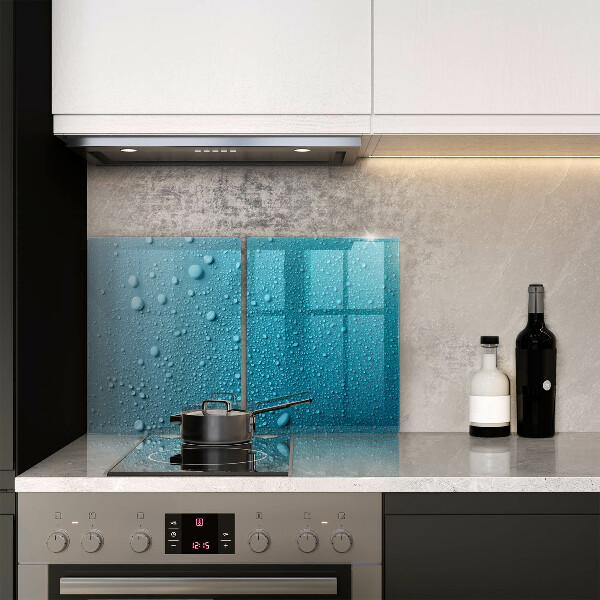 Induction hob cover Drops of water