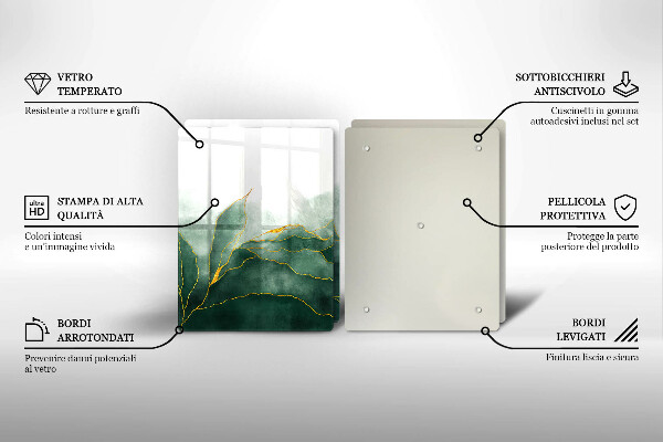 Work surface savers Abstraction nature