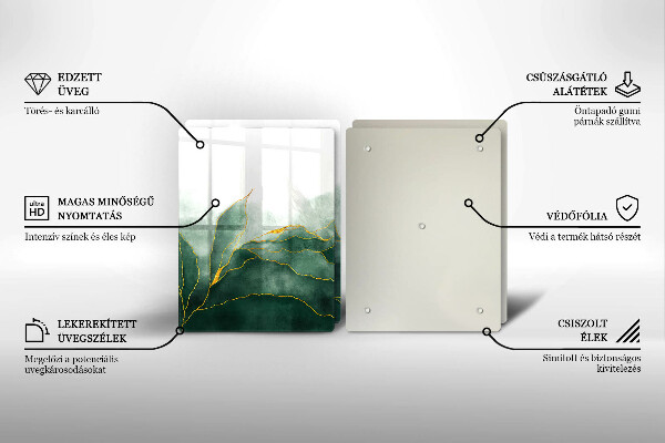 Work surface savers Abstraction nature