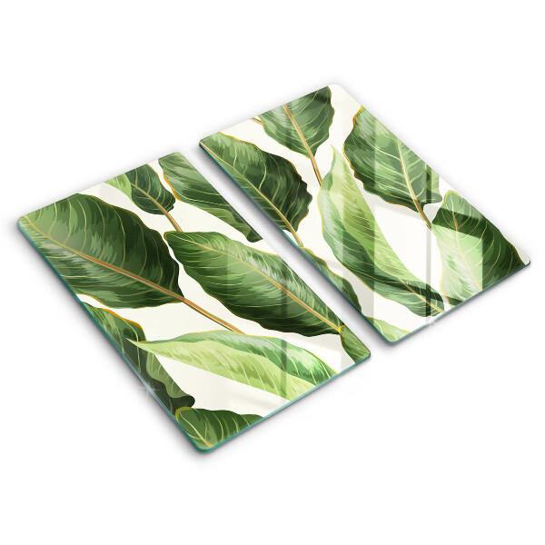 Work surface savers Banana leaves