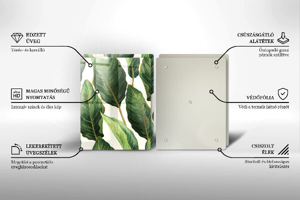 Work surface savers Banana leaves