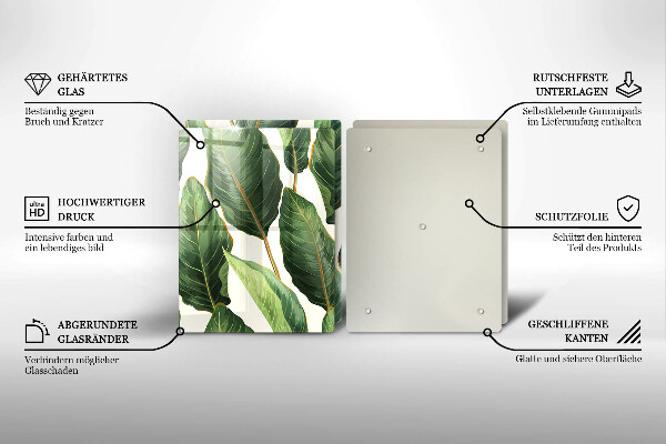 Work surface savers Banana leaves