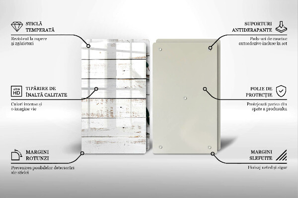 Work surface savers Old boards and leaves