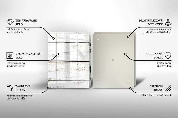 Work surface savers Old boards and leaves