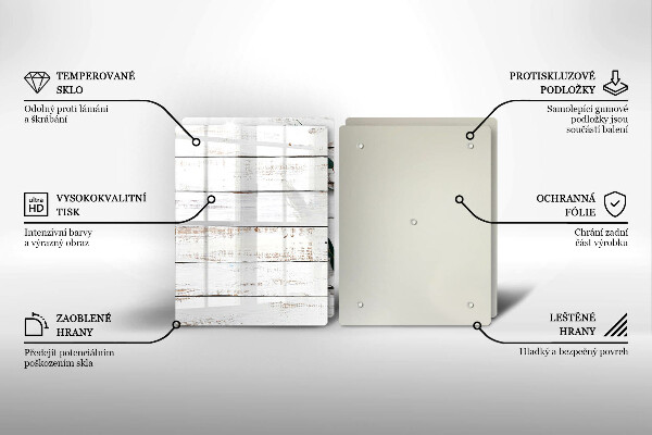 Work surface savers Old boards and leaves