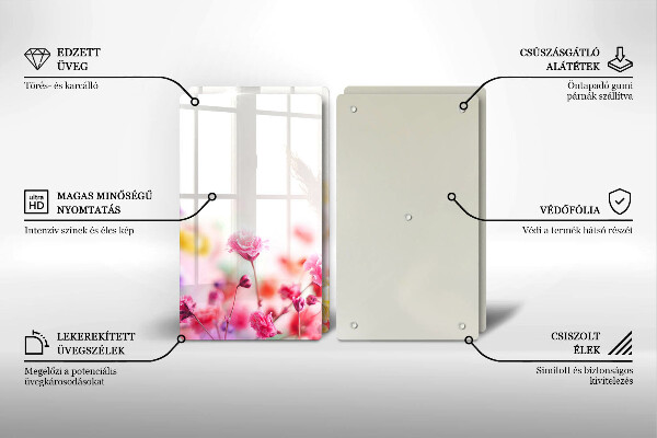 Work surface savers Flower meadow