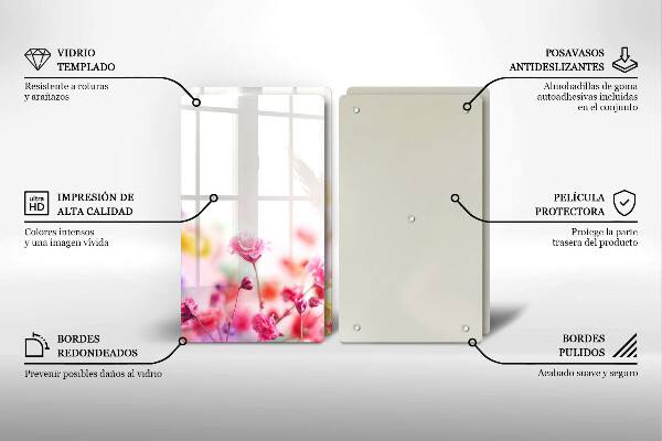 Work surface savers Flower meadow