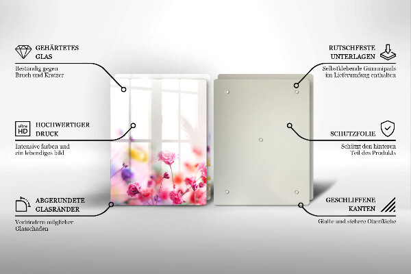 Work surface savers Flower meadow