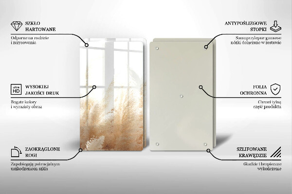 Work surface savers Pampas grass