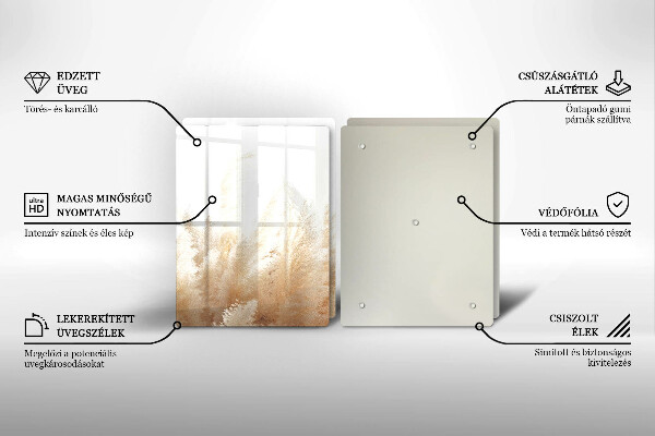 Work surface savers Pampas grass