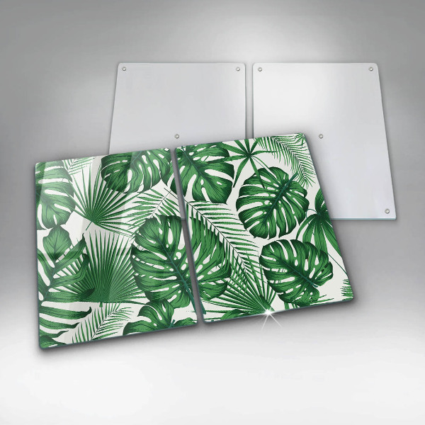 Kitchen worktop protector Monstera leaves