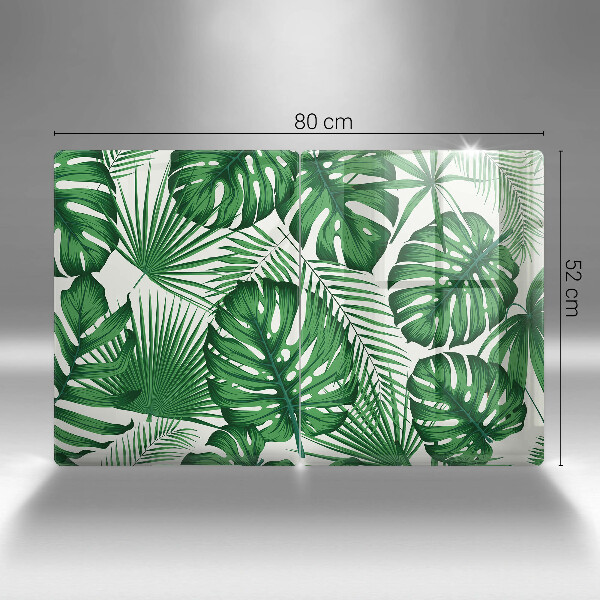 Kitchen worktop protector Monstera leaves