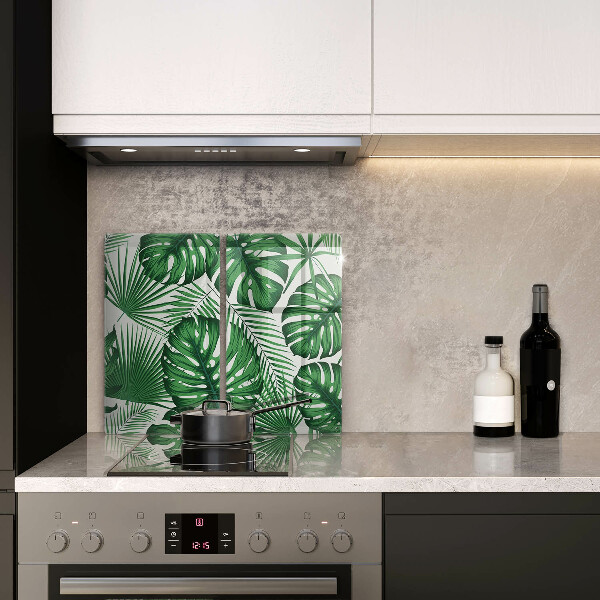 Kitchen worktop protector Monstera leaves