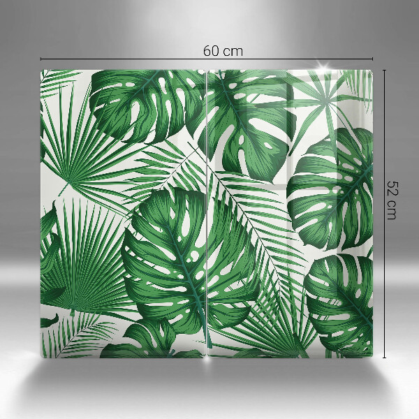 Kitchen worktop protector Monstera leaves